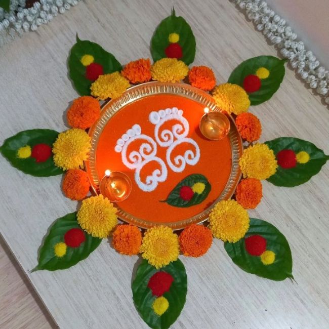 diwali rangoli design